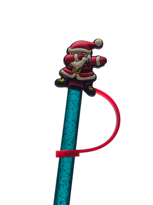 Santa Straw Topper