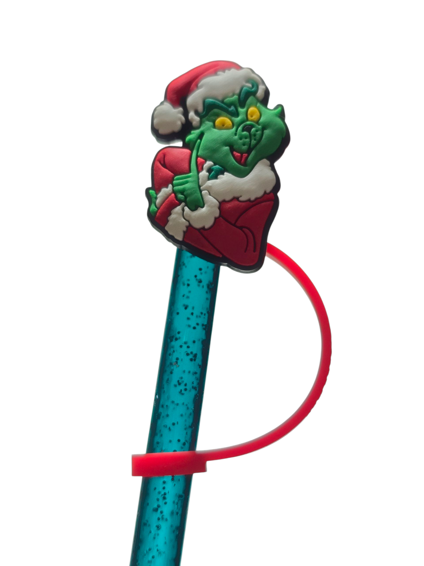 The Grinch Straw Topper