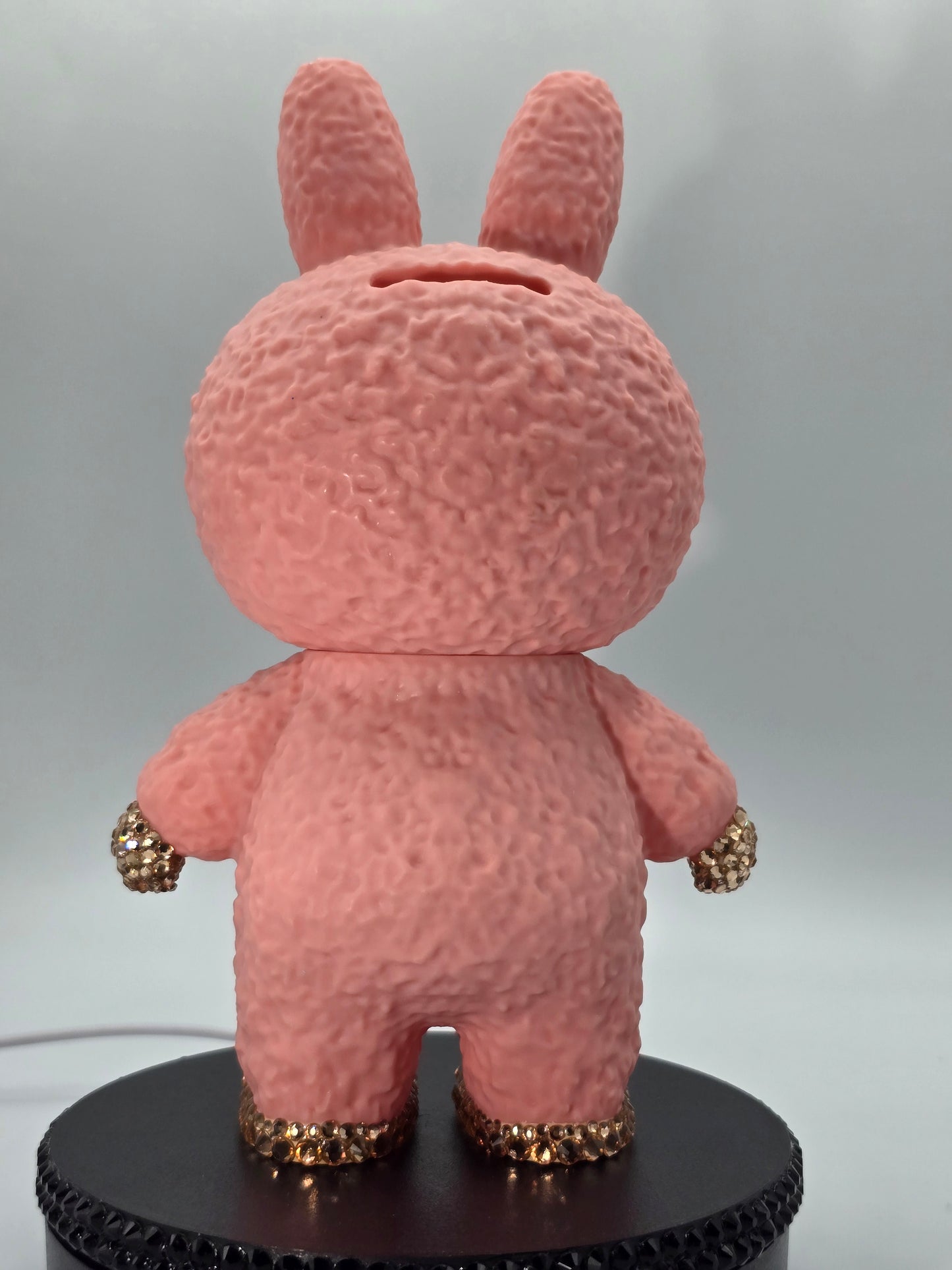 Celina Miller Art - Bling Pink Labubu Piggy Bank