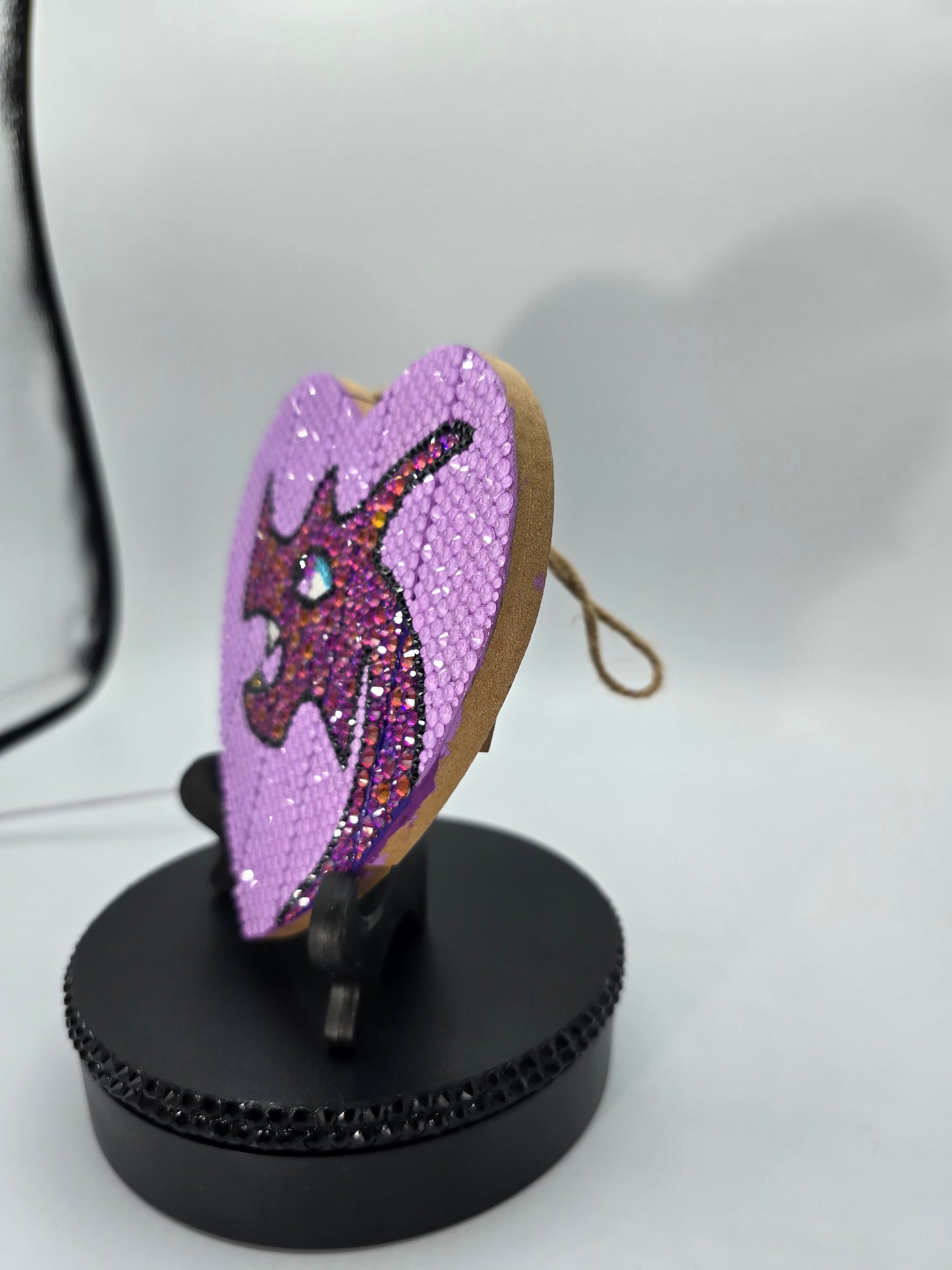 Celina Miller Art - Bling Purple Dragon Wall Art