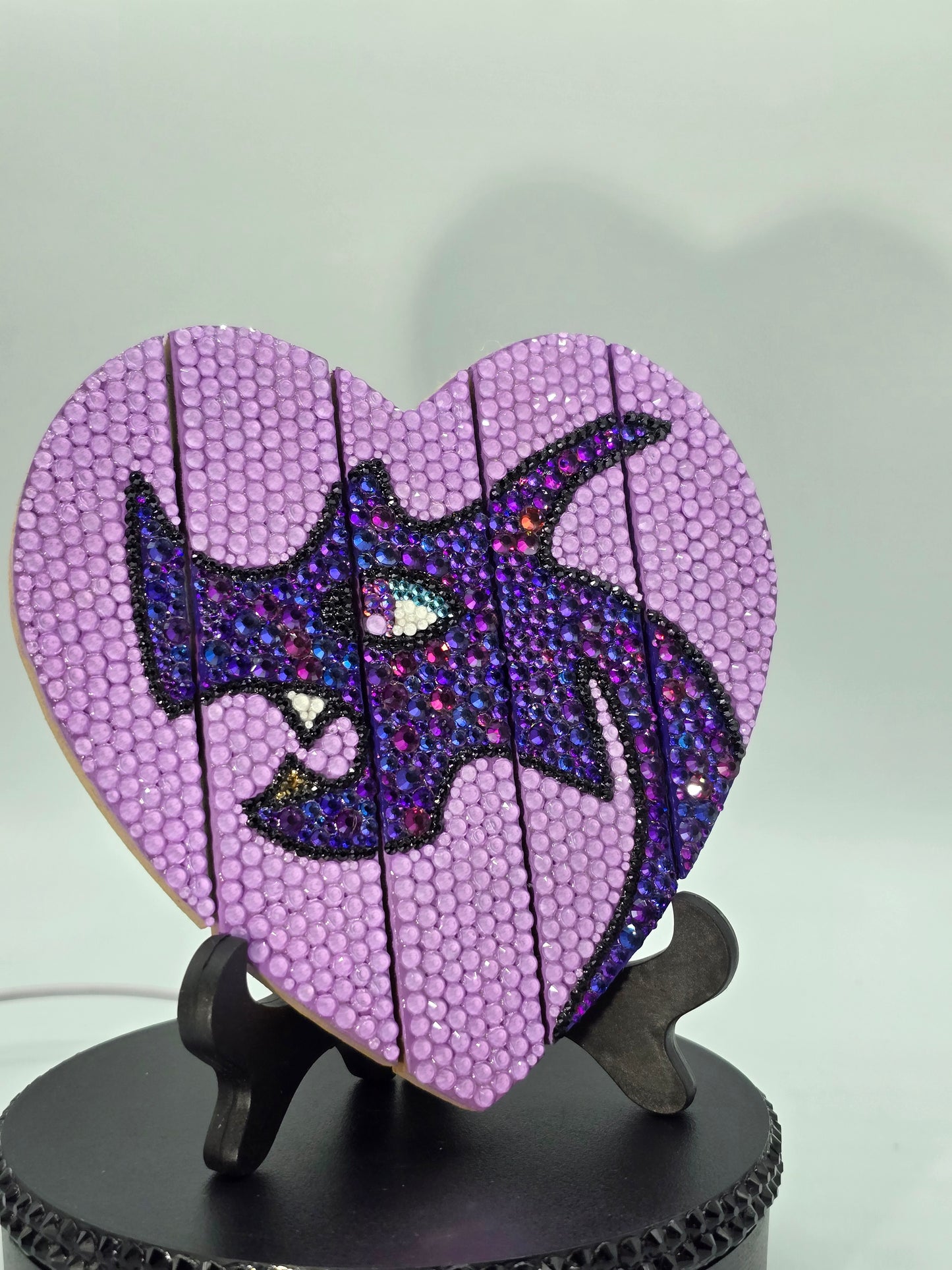 Celina Miller Art - Bling Purple Dragon Wall Art