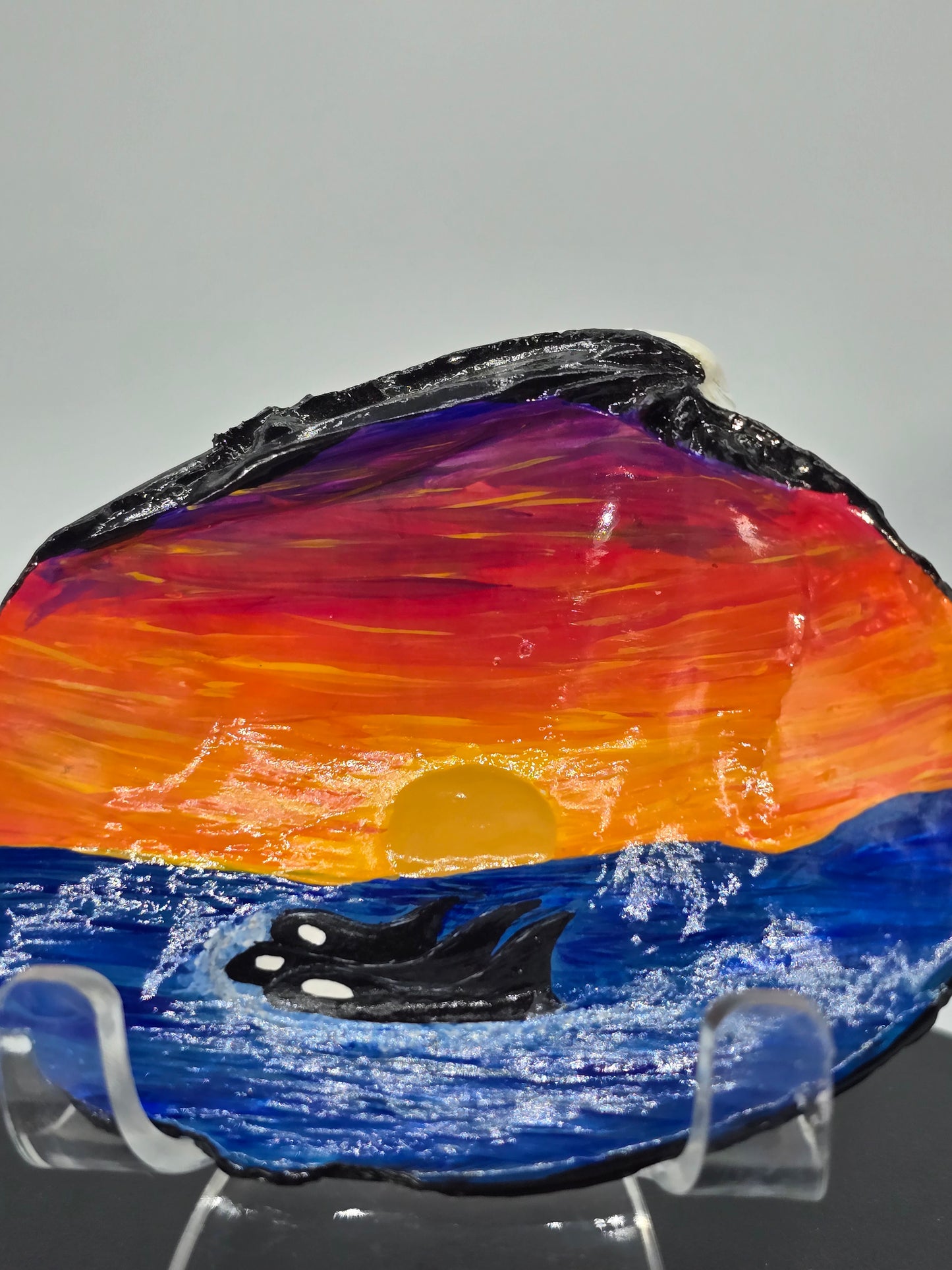 Celina Miller Art - Painted Seashell