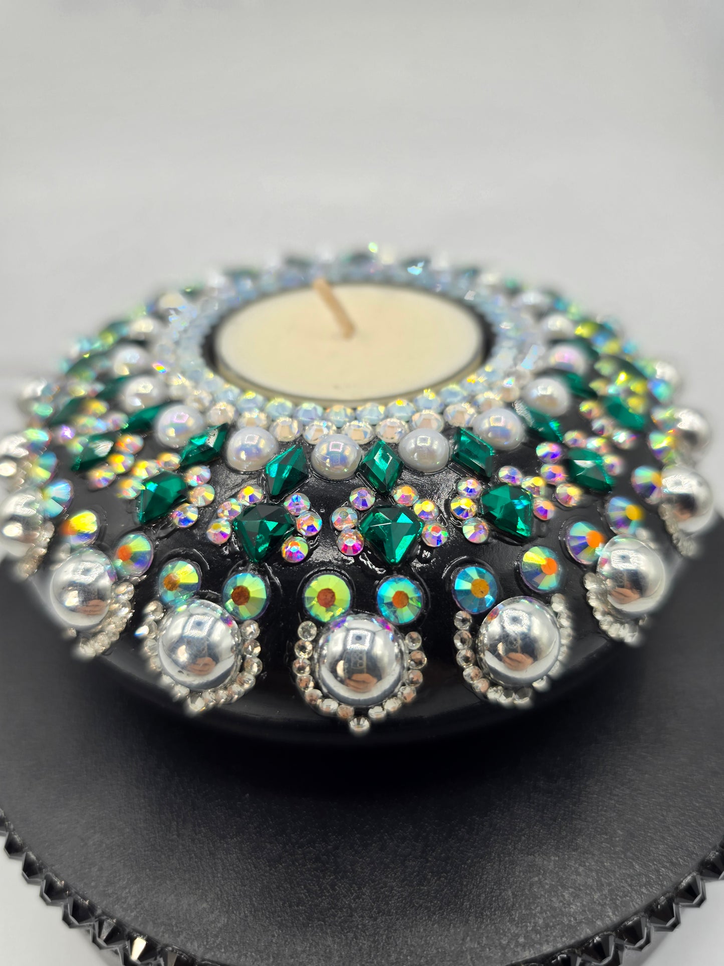 Celina Miller Art - Bling Mandala Tealight Holder