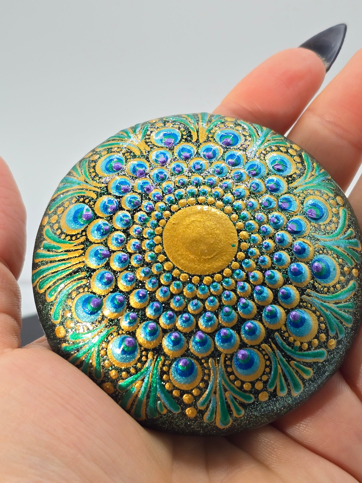 Celina Miller Art - Peacock Stone
