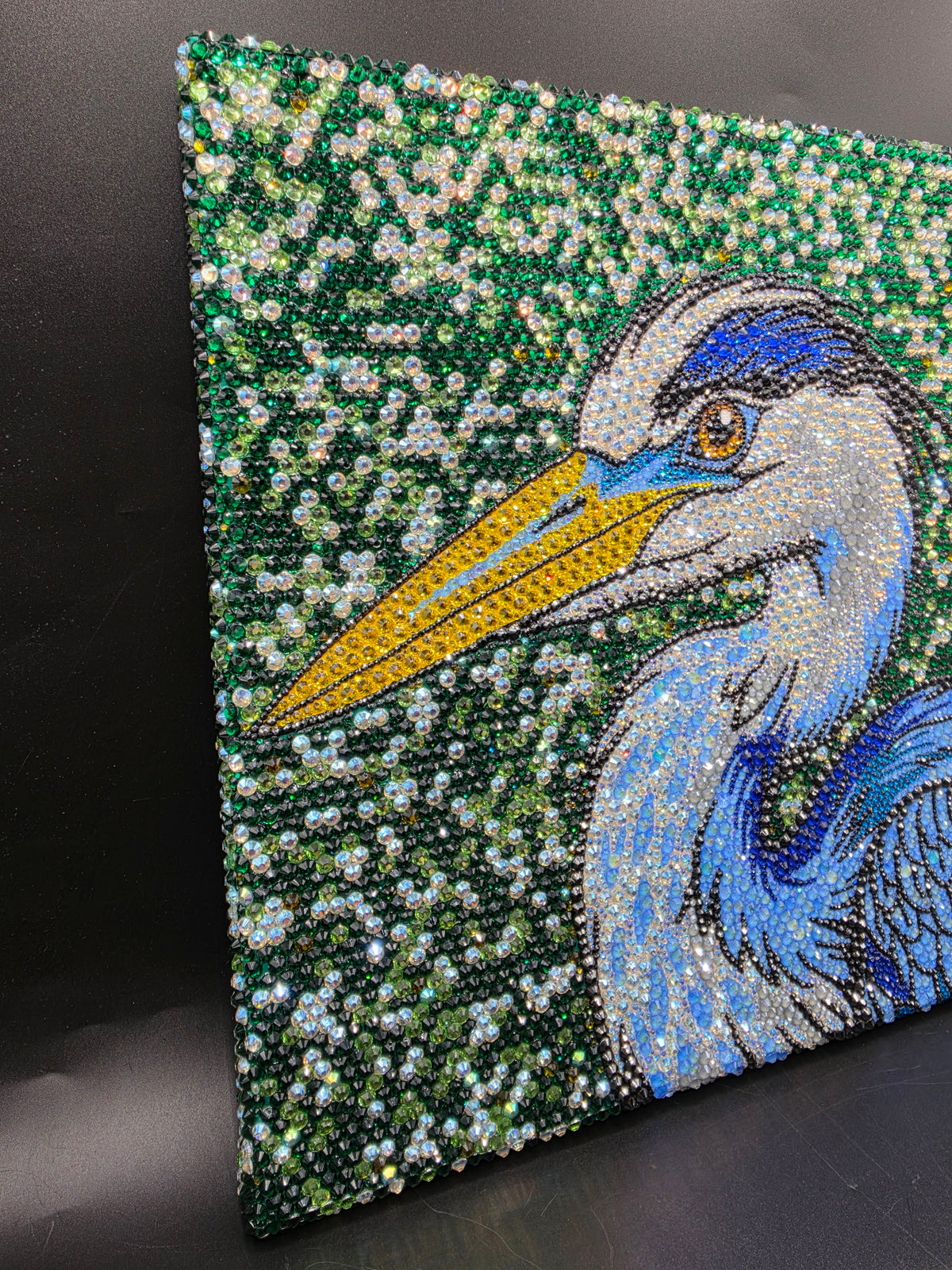 Celina Miller Art - Bling Pacific Blue Heron