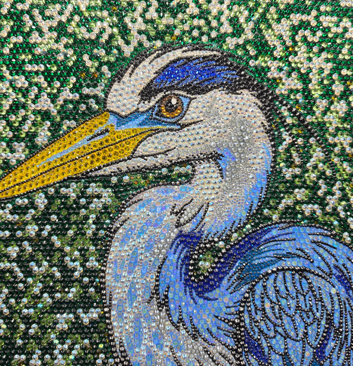 Celina Miller Art - Bling Pacific Blue Heron
