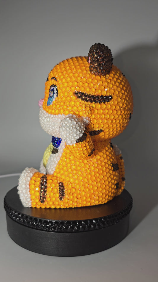 Celina Miller Art - Bling Tiger Piggy Bank