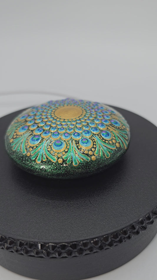 Celina Miller Art - Peacock Stone